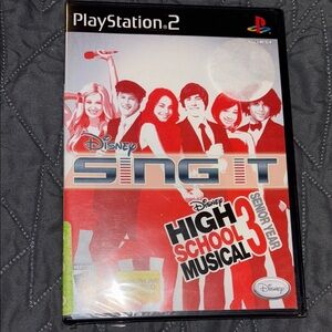 NIP Disney Sing It: High School Musical 3 for PlayStation 2